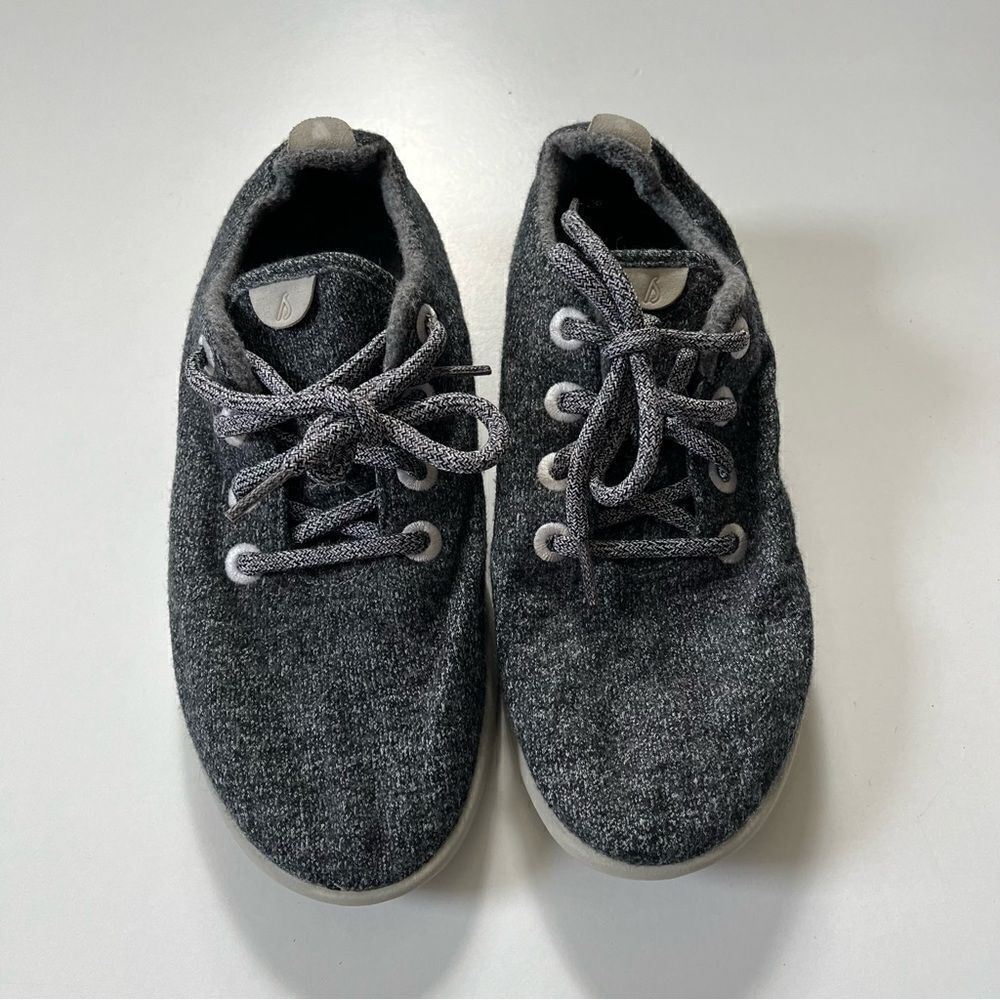 Women's Wool Runners Natural Grey 8 - Picture 6 of 13